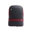 8032572188932-Nava Easy Break - Sac à dos pour ordinateur portable 15,6" avec poche RFID - gris/bordeaux/lime-Avant-1