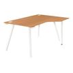 Gautier office Sunday - Tafel - rechthoekig gebogen (rechts) - walnoot
