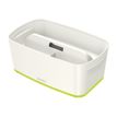 Leitz MyBox - boîte de rangement - A5 - blanc/vert