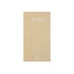 3664447162249-Oberthur - Agenda de poche 1 semaine sur 2 pages - 9,5 x 17,5 mm - kraft naturel - carton recyclé-Avant-0