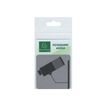 3130630671800-Exacompta - Plaque de signalisation Surveillance caméra - 75 x 75 mm - aluminium brossé-Avant-0