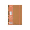 Oberthur Carmen - Carnet de notes souple A5 - ligné - 200 pages - noisette