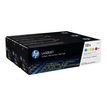 0888182055885-HP 131A - pack de 3 - jaune, cyan, magenta - cartouche laser d'origine-Angle gauche-1