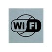 PICKUP Alulook - Teken - wifi-zone - 80 x 80 mm - zelfklevend