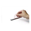 4005546990941-Durable Durafix - 5 Barres d'affichage adhésives 210 mm - noir - pour documents A4 portrai-Angle gauche-1