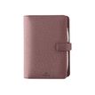 Oberthur Salisbury 17 - Organizer - weekweergave - 140 x 185 mm - ivoorkleurig papier - amethistkleurige kaft - textiel