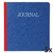 3130630009009-Exacompta - 5 Piqûres journal folioté - 21 x 19 cm - 80 pages--0
