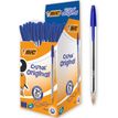 BIC Cristal - Balpen - blauw - 1 mm - gemiddeld - pak van 50