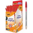 BIC Cristal - Balpen - rood - 1 mm - gemiddeld - pak van 50