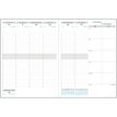 3660942002257-Agenda Barbara Horizons 27 - 1 semaine sur 2 pages - 21 x 27 cm - disponible dans différentes couleurs--3