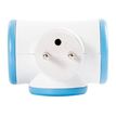 3760110684190-WATT & CO - multiprise triplite rotative - blanc/bleu-Arrière-2
