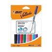 BIC VELLEDA 1741 - Marker - voor whiteboard - verschillende kleuren - inkt op ketonbasis - 1.4 mm - gemiddeld - pak van 8