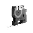 0071701184825-Dymo - Ruban d'étiquettes polyester auto-adhésives - (9 mm x 3,5 m) - fond blanc écritur-Angle gauche-1