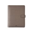 Oberthur Salisbury 21 - Organizer - 2018 - weekweergave - 190 x 230 mm - ivoorkleurig papier - 6 gaten - pearl gray cover - gecoat weefsel
