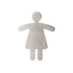 4005546401171-Durable - Pictogramme Toilettes pour femmes - 120 x 90 mm-Avant-0