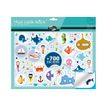 3609510911737-Maildor Maxi Book Stick' - adhésif décoratif - mer - 8 feuilles (pack de 776)-Avant-0