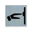 8711234048189-Pickup - Plaque de signalisation -  80 x 80 mm - autocollant - sonnez-Avant-0