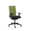2012349447772-Fauteuil de bureau ergonomique ATIKA - accoudoirs en option - appui-tête non inclus - noir et vert--1