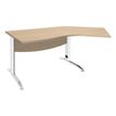 Burocean - Tafel - 135° right corner - licht eiken