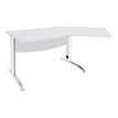 Burocean Idra - Tafel - 135° right corner - parelwit