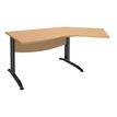 Burocean Idra - Tafel - 135° left corner - beuken