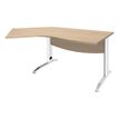 Burocean Idra - Tafel - 135° left corner - licht eiken