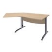 Burocean Idra - Tafel - 135° left corner - licht eiken