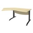 Burocean Idra - Tafel - 135° left corner - esdoornbruin