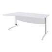 Burocean Idra - Tafel - rechthoekig gebogen (links) - parelwit