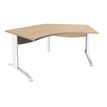 Burocean Idra - Tafel - 120° corner - licht eiken