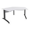 Burocean Idra - Tafel - 120° corner - parelwit