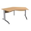 Burocean Idra - Tafel - 120° corner - beuken