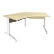 Burocean Idra - Tafel - 120° corner - esdoornbruin