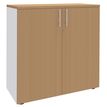 Burocean PRO - Keukenkast - 2 planken - 2 deuren - beuken, parelwit