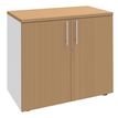 Burocean PRO - Keukenkast - 2 deuren - beuken, parelwit