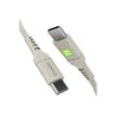 5453003783923-XtremeMac Eco - Câble USB - 24 pin USB-C (M) pour 24 pin USB-C (M) - 1 m - blanc-Multi-angle-0