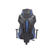 3701338800719-Fauteuil gamer POPER-M - accoudoirs réglables - noir et bleu-Gros plan-7