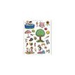 Apli Agipa thematic shaped - Decoratiesticker - summer - 3 vellen - niet permanent (pak van 66)