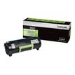 Lexmark 502X - Extra hoog rendement - zwart - origineel - tonercartridge LCCP, LRP - voor Lexmark MS410d, MS410dn, MS415dn, MS510dn, MS510dtn, MS610de, MS610dn, MS610dte, MS610dtn