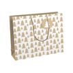 5033601497769-Clairefontaine Lovely Home Green - Sac cadeau blanc - 37,3 cm x 11,8 cm x 27,5 cm-Angle gauche-0