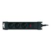3700224762421-MCL PPS-03P - Multiprise parafoudre 3 prises sans interrupteur - parasurtenseur 3500 W-Avant-0