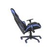 3701338800733-Fauteuil gamer POPER-T - accoudoirs réglables - noir et bleu-Gauche-6