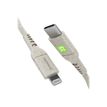 5453003784173-XtremeMac Eco - Câble USB - Lightning (M) pour 24 pin USB-C (M) - 1 m - blanc-Multi-angle-0
