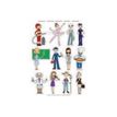 Apli Agipa - Decoratiesticker - professions - niet permanent (pak van 36)