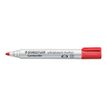 STAEDTLER Lumocolor - Marker - voor glas, whiteboard, porselein - rood - 2 mm
