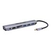 3700224763855-MCL Samar - station d'accueil - USB-C, VGA, HDMI-Angle gauche-0