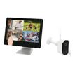 MCL  Kit de vidéosurveillance Wifi -  écran tactile, NVR intégré, caméra + carte Micro SD 128Go