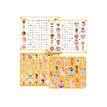 3609510911751-Maildor Maxi Book Stick' - adhésif décoratif - dressed up animals - 8 feuilles (pack de 746)-Avant-0