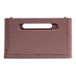 9002493272385-Exacompta Skandi - Boîte de rangement pliable - format maxi (A4+) - vieux rose-Avant-0