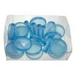 5412831324081-ATOMA - extension pour reliure - turquoise transparent (pack de 24)-Avant-0